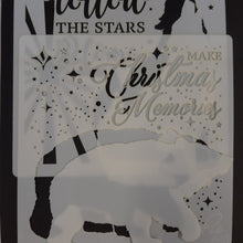 Load image into Gallery viewer, PipART  Set of 2 &#39;Follow the Stars &amp; Christmas Memories&#39; 7&quot; x 7&quot; Mylar Stencil - PS0012
