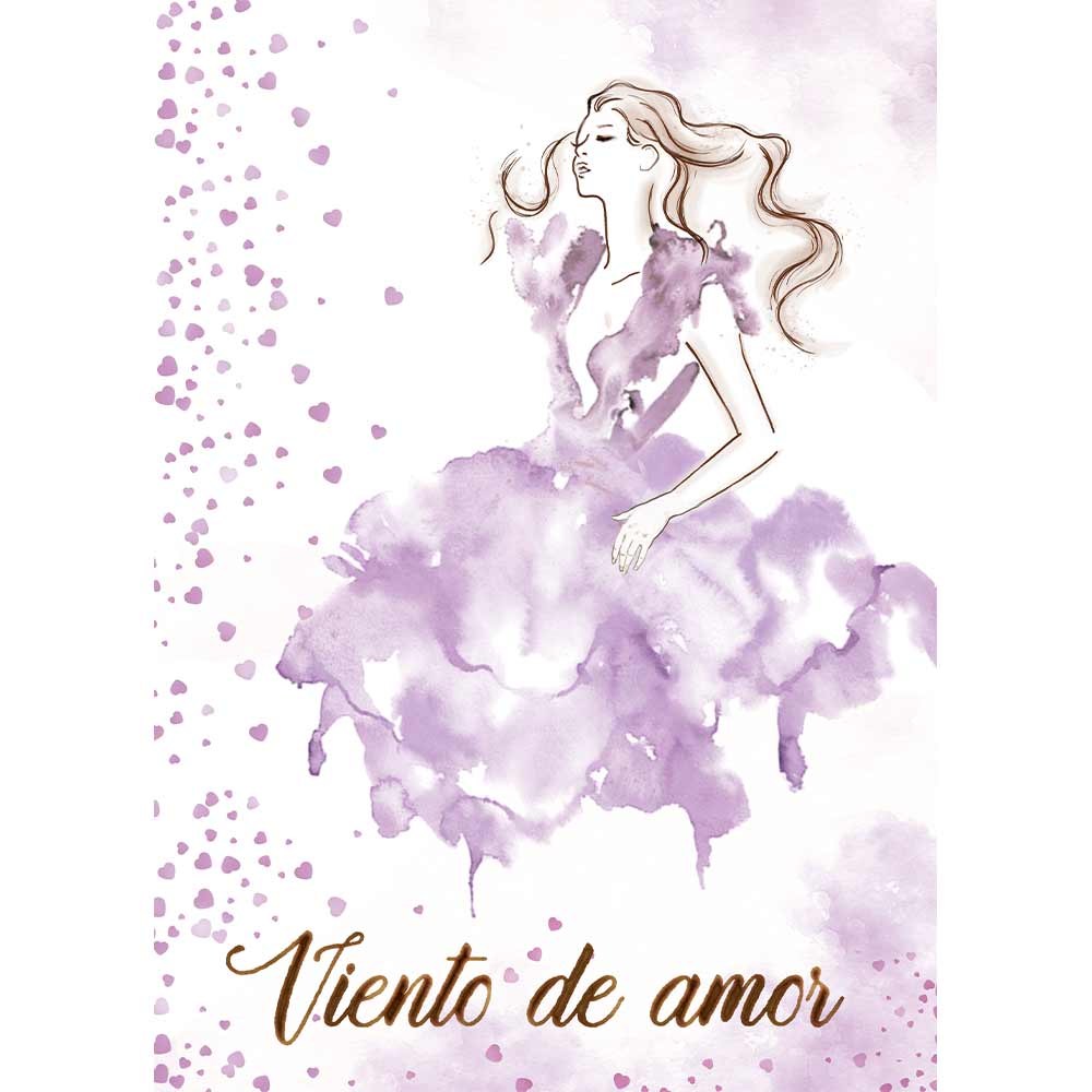 Stamperia Silhouette Art Napkin - Viento de Amor-A4 DFTMA408
