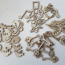 Load image into Gallery viewer, Shokart Wooden Embellishments - Various
