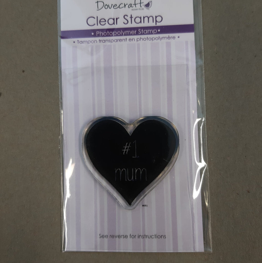 No1 Mum stamp