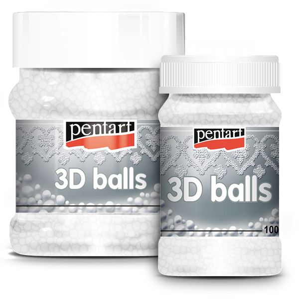 Pentart 3D balls and Powder