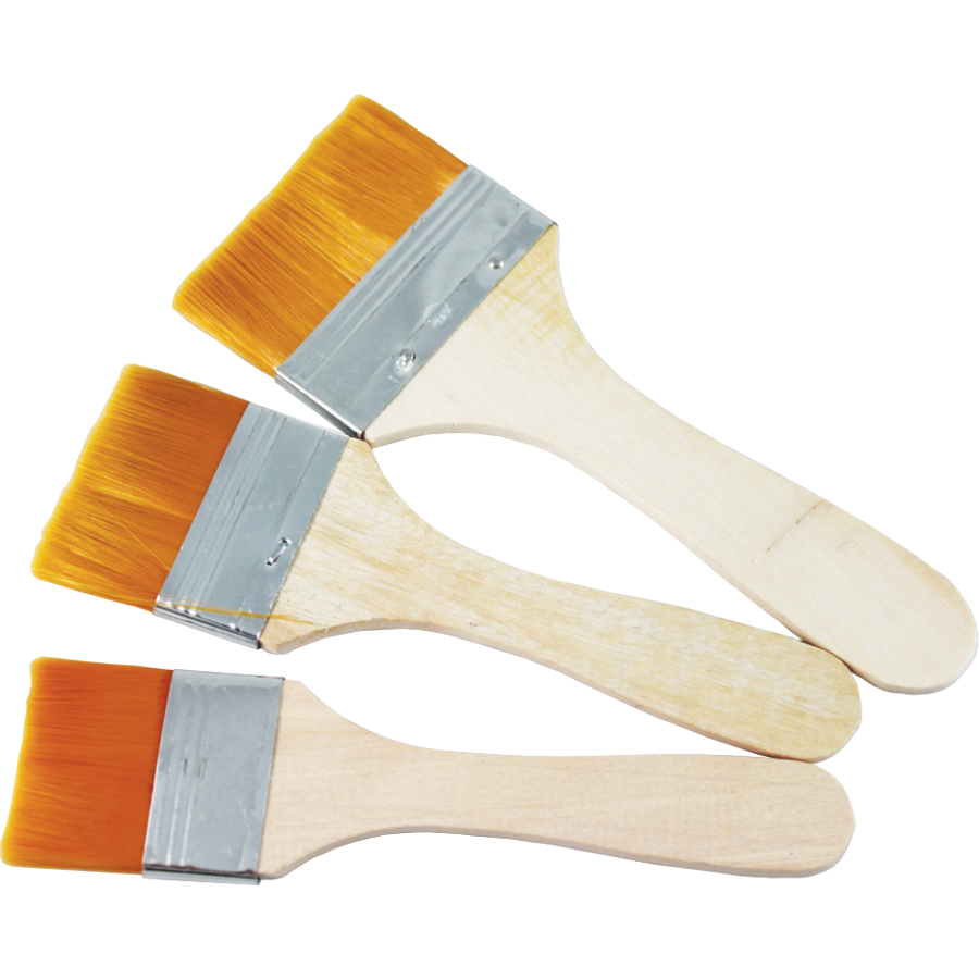 Pentart Set of 3 Flat Brushes -4655