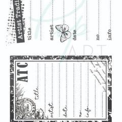 PipART- Artist Trading Cards Stamp - A6 - PAS005