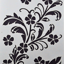 Load image into Gallery viewer, Becky Seddon 7 x 5 Stencil - Swirling Spray - DaliART
