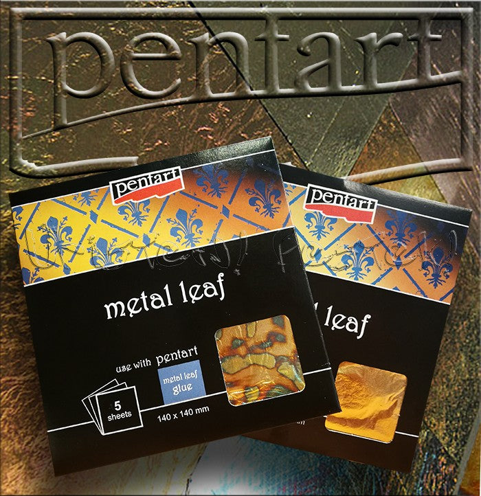 Pentart Metal Leaf Sheets - 5 sheets
