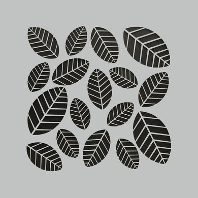 DaliART Stencils - Leaf Cascade - 7x7