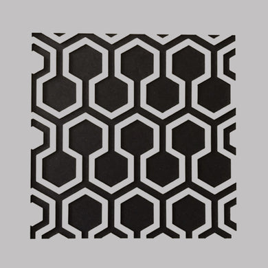 DaliART Stencils - Hexagon Lattice - 5x5