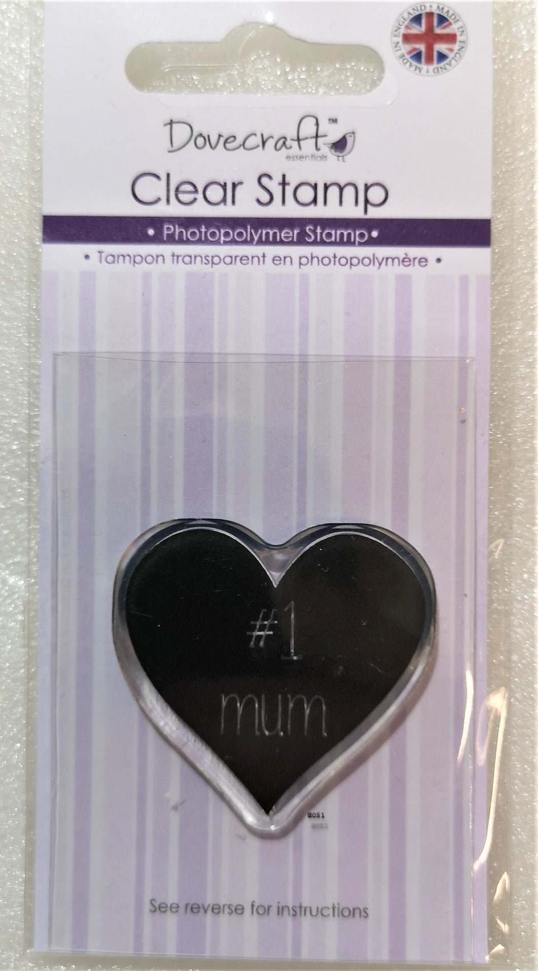Dovecraft No1 Mum Photopolymer Stamp (small)