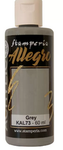 Load image into Gallery viewer, Stamperia Allegro Paint - 59ml - KAL85 Grey
