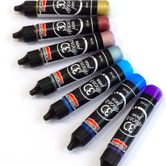 NEW Pentart 3D Decor Pens Transparent & Opaque Colours- 30ml - DaliART