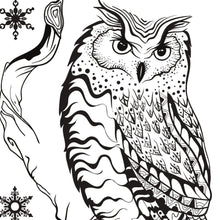 Load image into Gallery viewer, Becky Seddon &#39;Season&#39;s Hooting &#39; A6 Clear Stamp Set - DaliART
