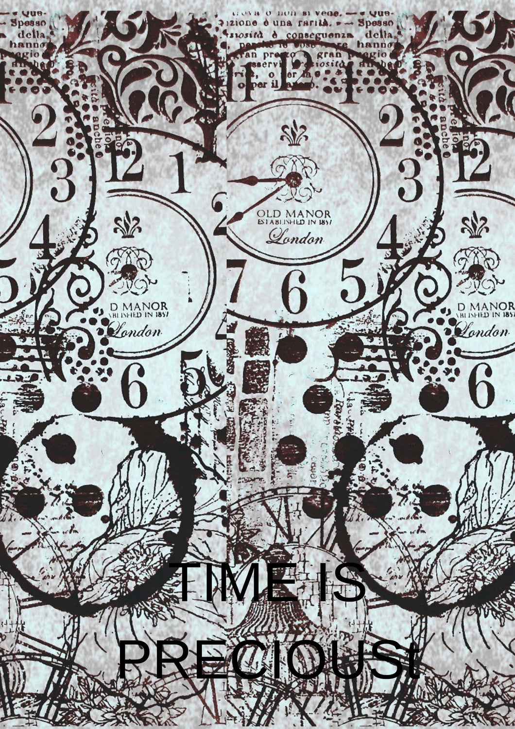 A4 Time Is Precious - Digital Download