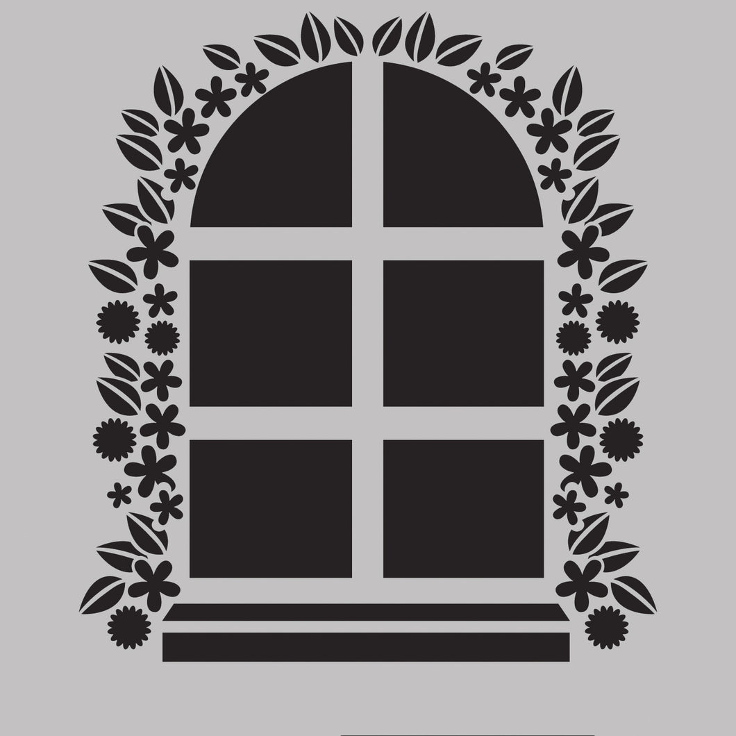 DaliART Stencils - Blossom Window - 5x5