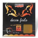 Pentart Decor/Coloured  Foils - 5 sheets per pack